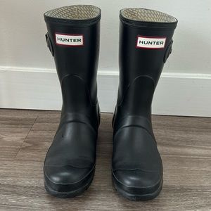 Hunter Original Short Rain Boots Black PLEASE READ DESCRIPTION